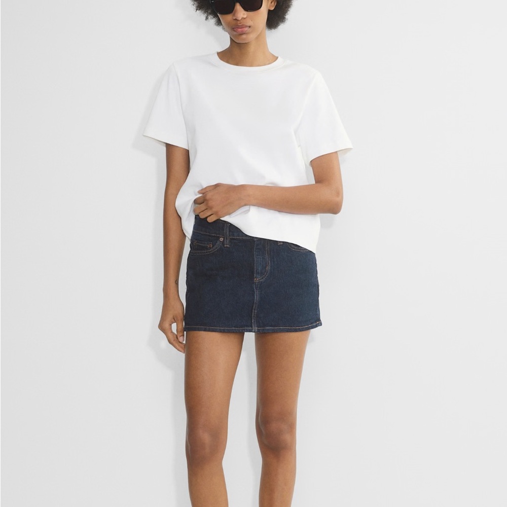 Denim Forum Micro Skirt